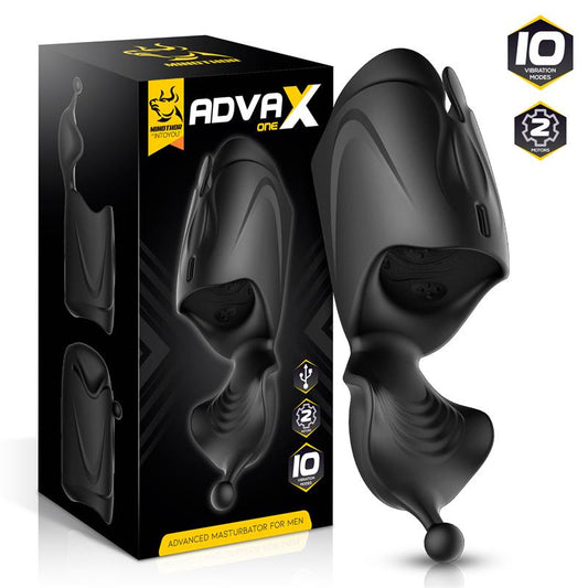 MINOTHOR - ADVAX ONE MASTURBADOR DOBLE MOTOR ESTIMULACIÓN MULTIPLE