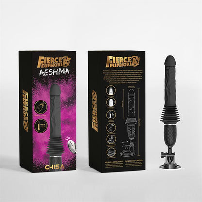 CHISA - AESHMA DILDO VIBRADOR CON THRUSTING Y CONTROL REMOTO