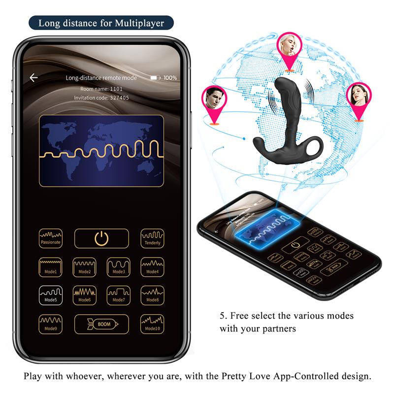 PRETTYLOVE - AETHON ESTIMULADOR DE BRAGUITA CON APP