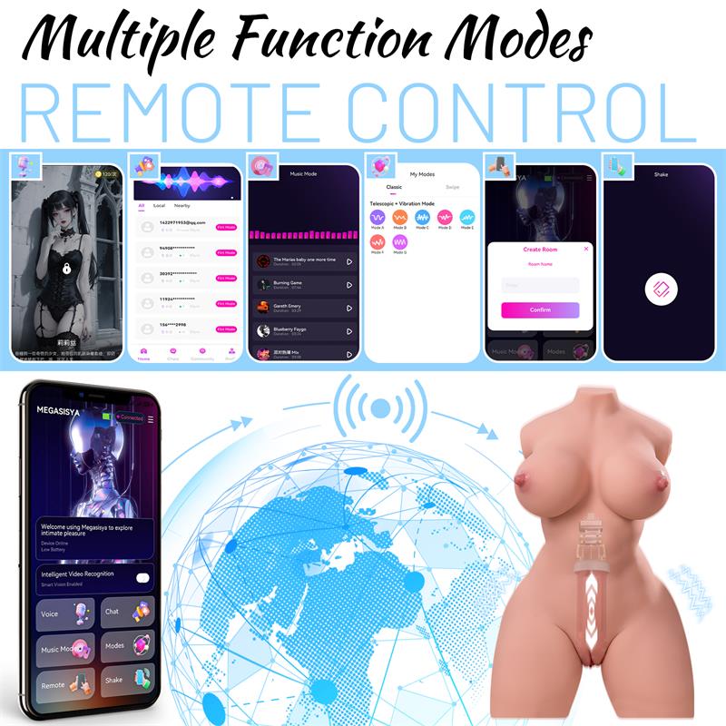 XISE - ALANNA TORSO CON THRUSTING, ESQUELETO INTERNO Y APP 12.73 KG