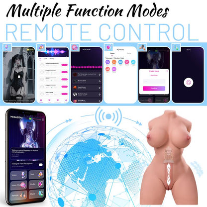 XISE - ALANNA TORSO CON THRUSTING, ESQUELETO INTERNO Y APP 12.73 KG