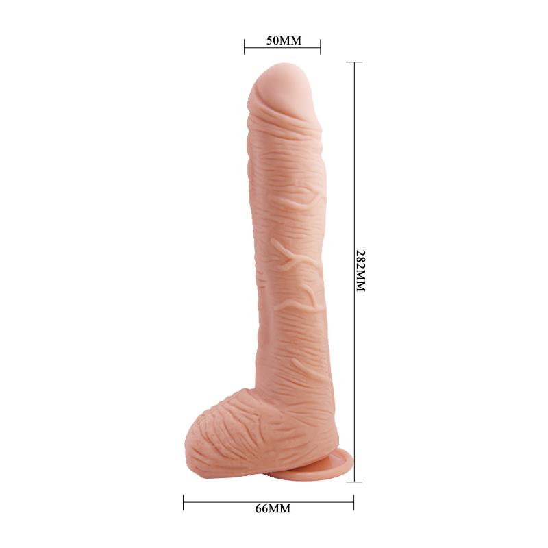 BAILE - ALEX DILDO CON TESTÍCULOS PUNTO G CON VENTOSA NATURAL