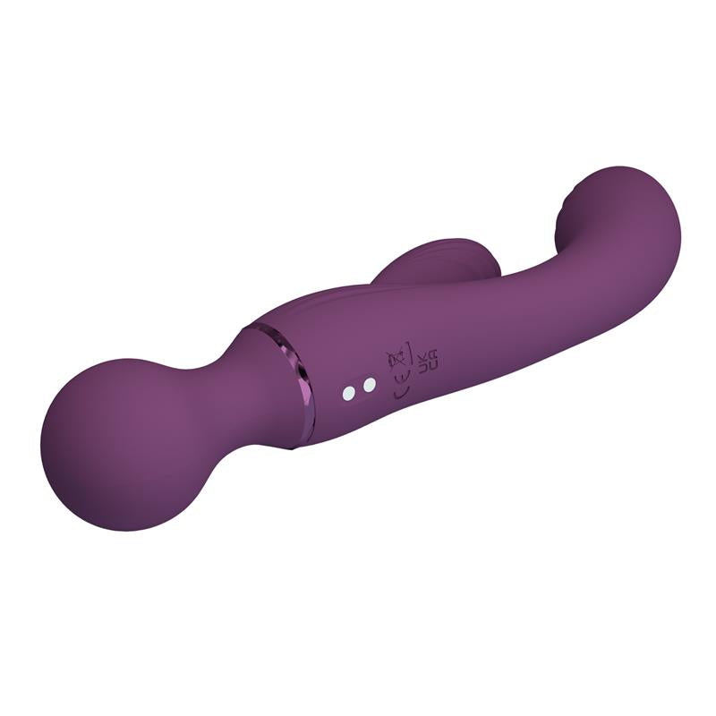 PRETTYLOVE - ALL ROUNDET VIBRADOR Y MASAJEADOR 2 EN 1