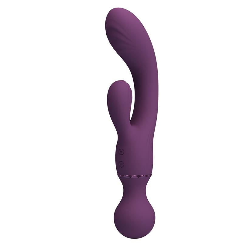 PRETTYLOVE - ALL ROUNDET VIBRADOR Y MASAJEADOR 2 EN 1