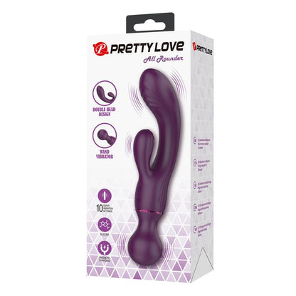 PRETTYLOVE - ALL ROUNDET VIBRADOR Y MASAJEADOR 2 EN 1