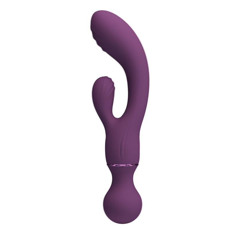 PRETTYLOVE - ALL ROUNDET VIBRADOR Y MASAJEADOR 2 EN 1