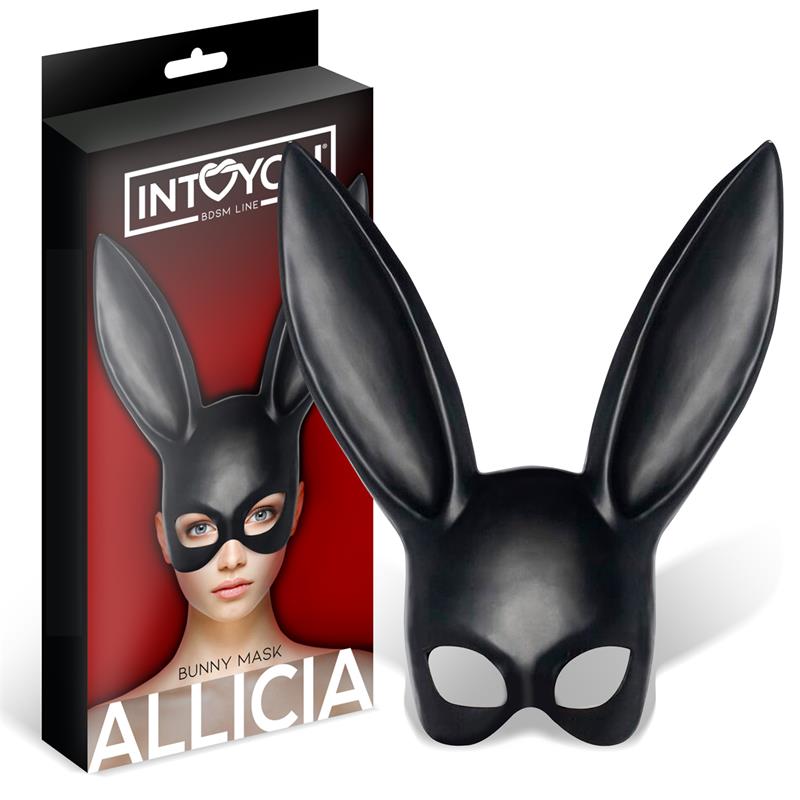 INTOYOU BDSM LINE - ALLICIA MÁSCARA DE CONEJITO NEGRO