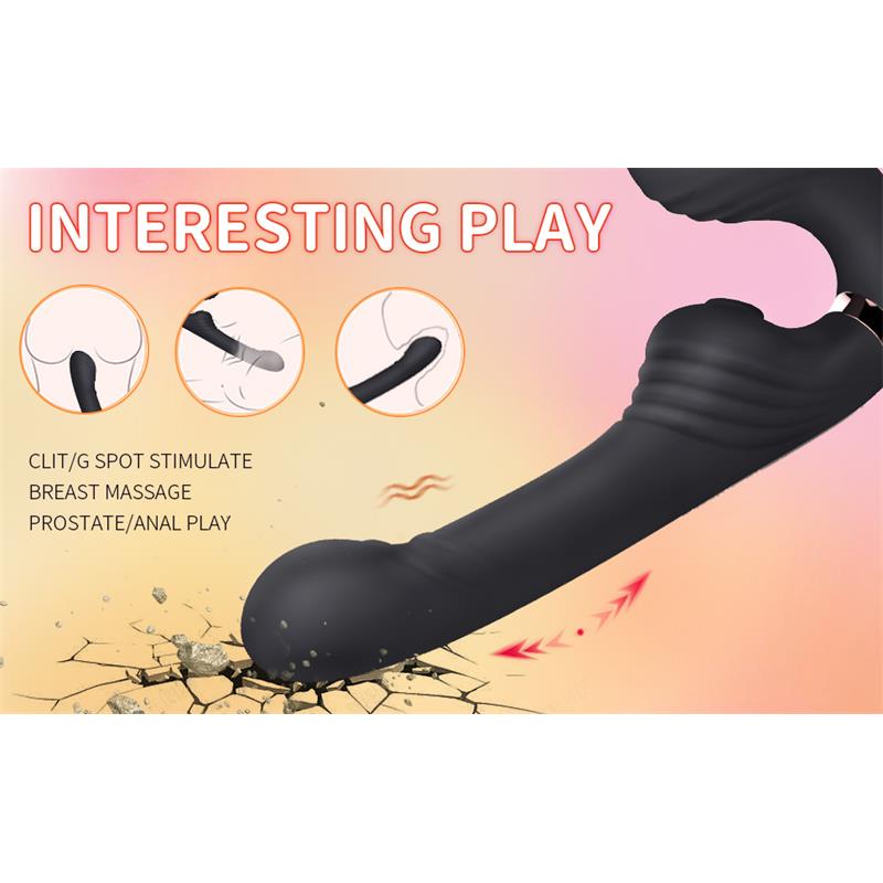 NALONE - ALLOW VIBRADOR CON ROTACIÓN Y THRUSTING