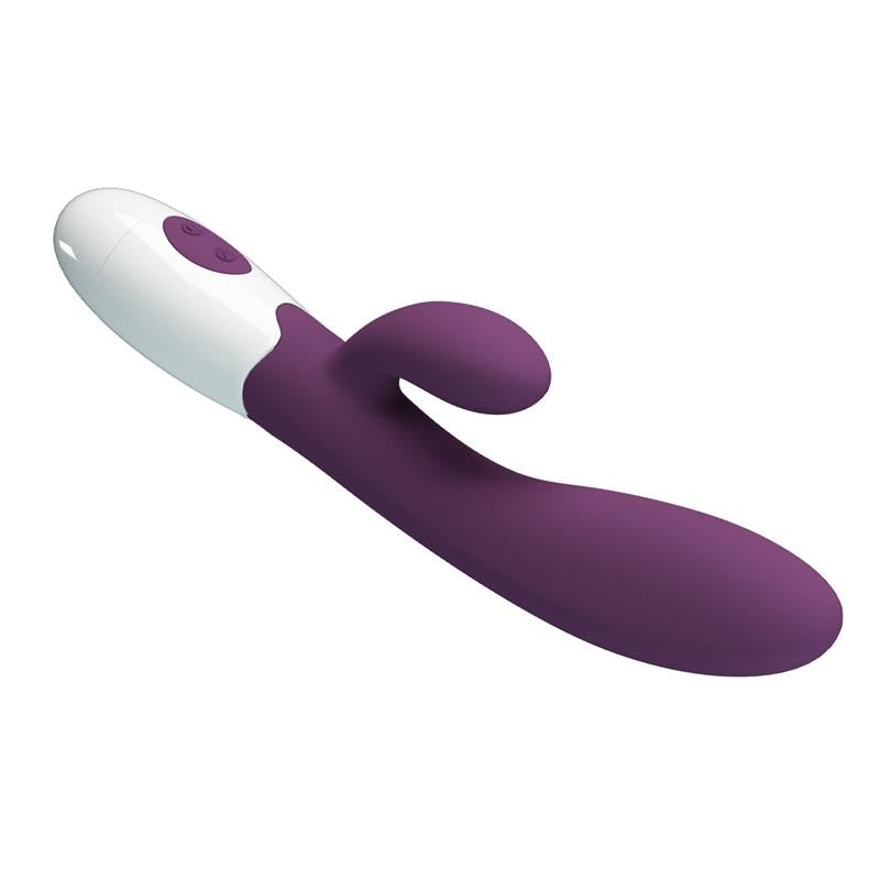 PRETTYLOVE - ALVIS VIBRADOR 30 FUNCIONES PURPURA