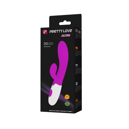PRETTYLOVE - ALVIS VIBRADOR 30 FUNCIONES ROSA