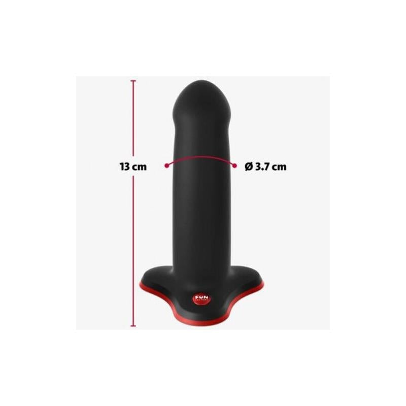 FUN FACTORY - AMOR DILDO BLACK/RED