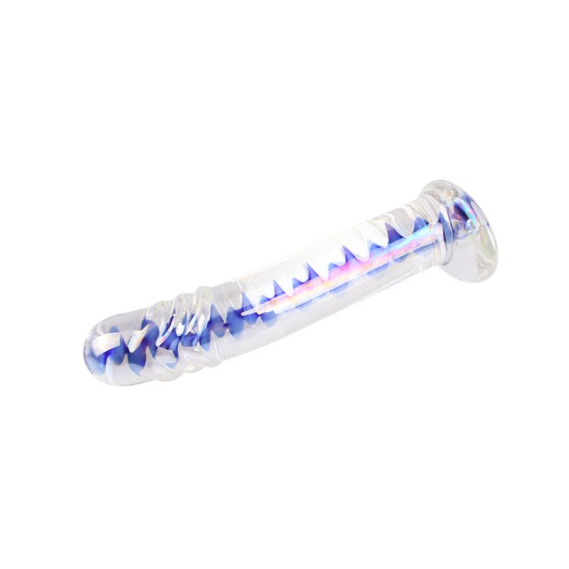 CHISA - ANAL SWIRL DILDO ANAL DE CRISTAL 6.7