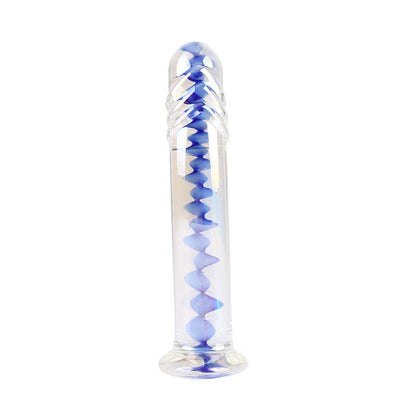 CHISA - ANAL SWIRL DILDO ANAL DE CRISTAL 6.7