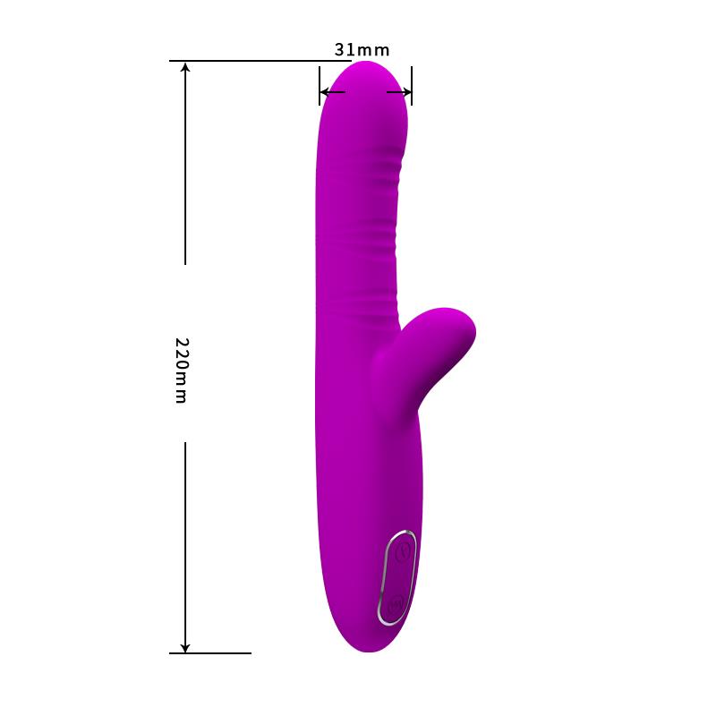PRETTYLOVE - ANGELIQUE VIBRADOR CON MOVIMIENTO FINGER USB