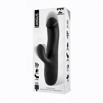 TARDENOCHE - ANGUS VIBRADOR CON FUNCIÓN DE MOVIMIENTO THRUSTING 2 MOTORES SILICONA USB