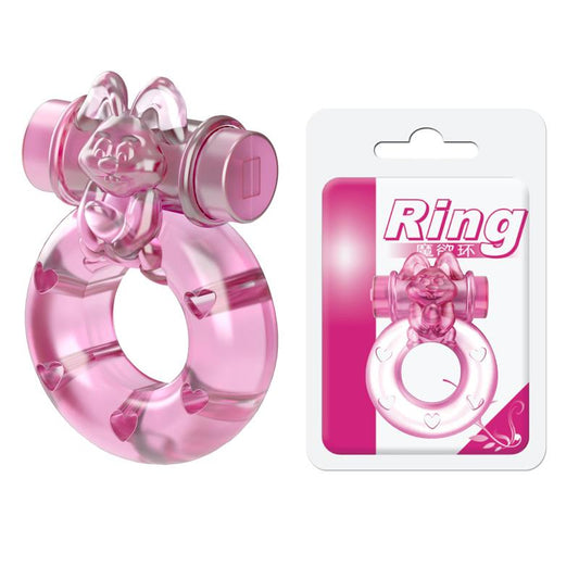 BAILE - ANILLO CON BALA VIBRADORA CONEJITO