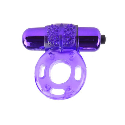 FANTASY C-RINGZ - ANILLO CON BALA VIBRADORA PÚRPURA