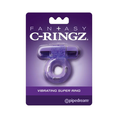 FANTASY C-RINGZ - ANILLO CON BALA VIBRADORA PÚRPURA