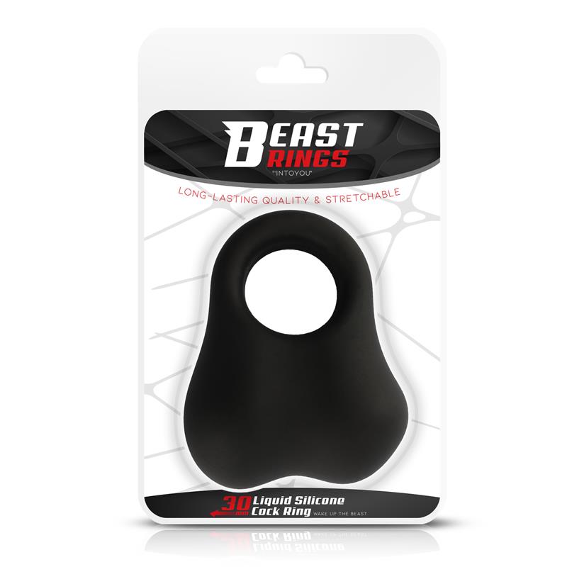BEAST RINGS - ANILLO CON BOLAS INTERNAS SILICONA LIQUIDA 30 MM