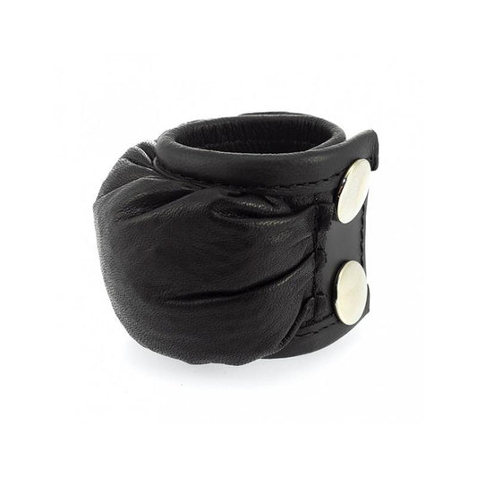 BONDAGE PLAY - ANILLO DE CUERO PARA LOS TESTÍCULOS