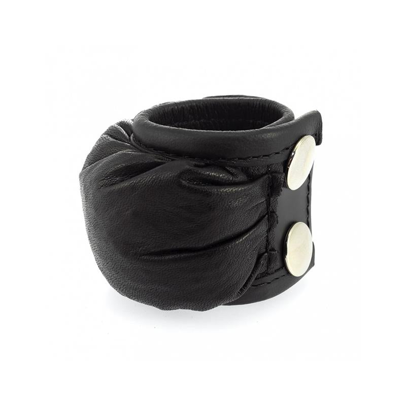BONDAGE PLAY - ANILLO DE CUERO PARA LOS TESTÍCULOS