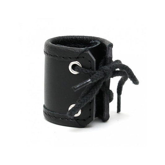 BONDAGE PLAY - ANILLO DE CUERO PARA TESTÍCULOS 5 CM