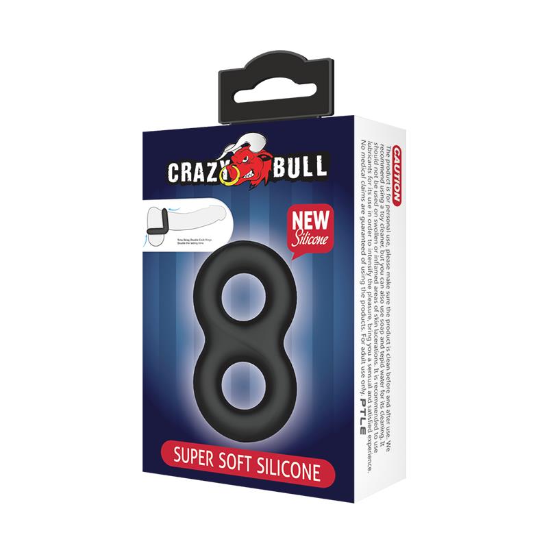 CRAZY BULL - ANILLO DOBLE PARA EL PENE
