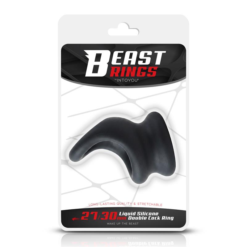 BEAST RINGS - ANILLO DOBLE SILICONA LÍQUIDA 27/30 MM