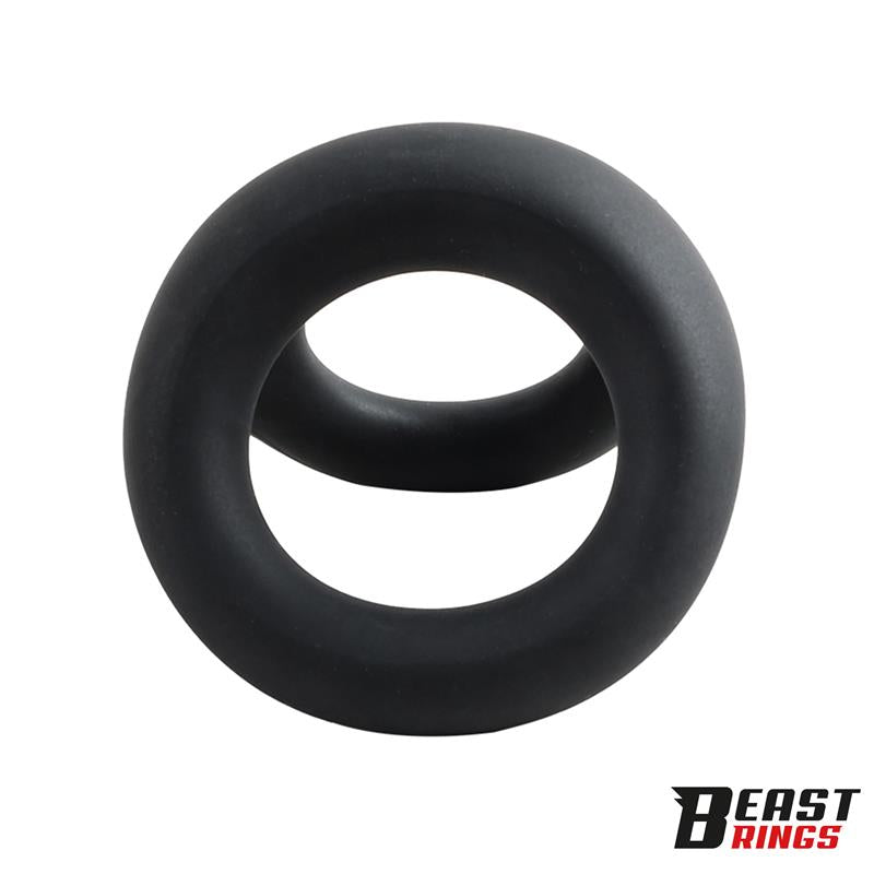 BEAST RINGS - ANILLO DOBLE SILICONA LÍQUIDA 27/30 MM