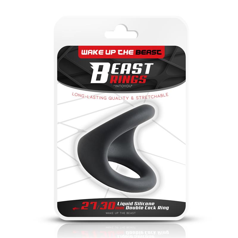 BEAST RINGS - ANILLO DOBLE SILICONA LÍQUIDA 27/30 MM