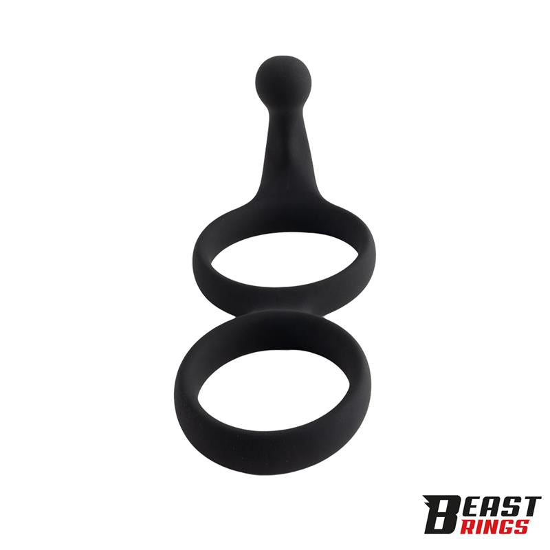 BEAST RINGS - ANILLO DOBLE SILICONA SOLIDA 50/40 MM