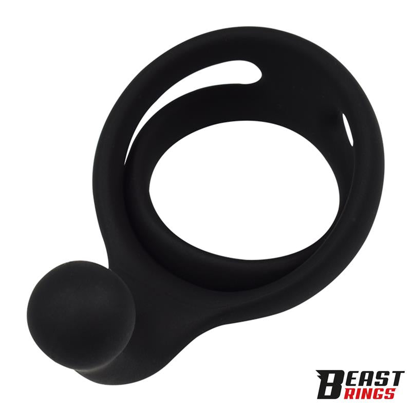 BEAST RINGS - ANILLO DOBLE SILICONA SOLIDA 50/40 MM