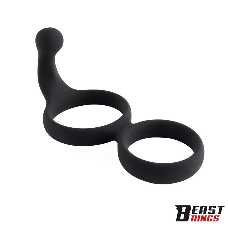 BEAST RINGS - ANILLO DOBLE SILICONA SOLIDA 50/40 MM