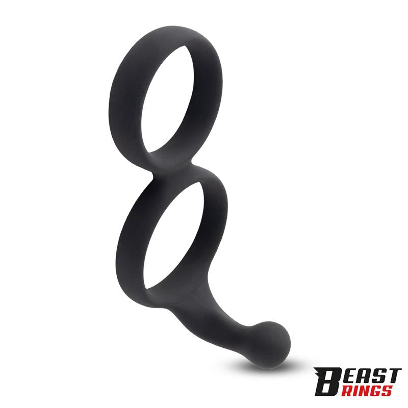 BEAST RINGS - ANILLO DOBLE SILICONA SOLIDA 50/40 MM