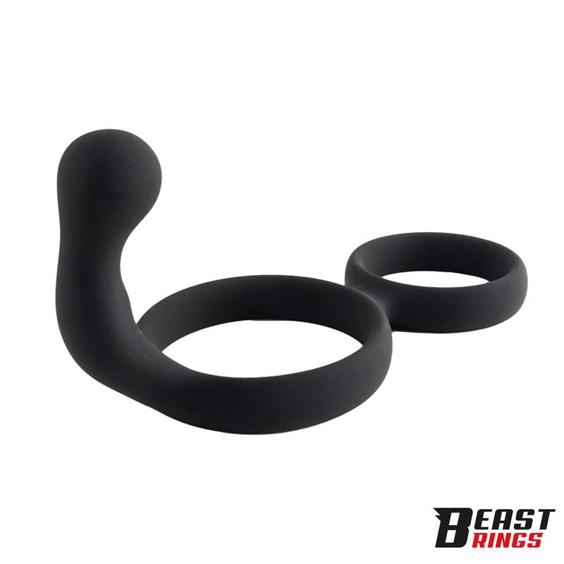 BEAST RINGS - ANILLO DOBLE SILICONA SOLIDA 50/40 MM