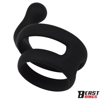 BEAST RINGS - ANILLO DOBLE SILICONA SOLIDA 50/40 MM