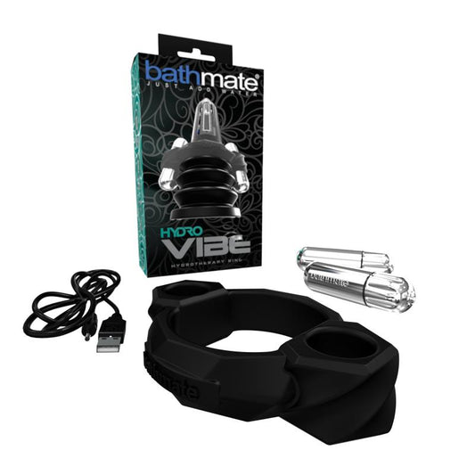 BATHMATE - ANILLO HYDRO VIBE USB SILICONA