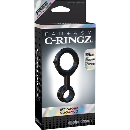 FANTASY C-RINGZ - ANILLO IRONMAN DUO NEGRO