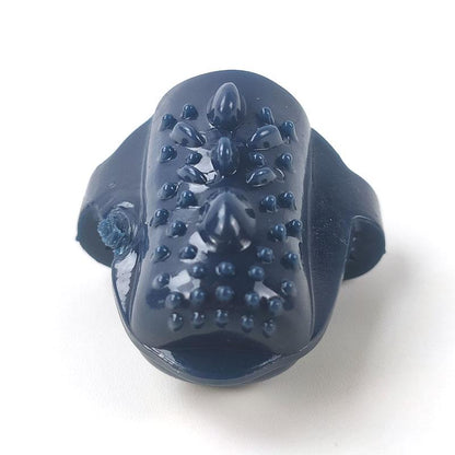 A-GUSTO - ANILLO PARA EL DEDO CON VIBRACIÓN AZUL