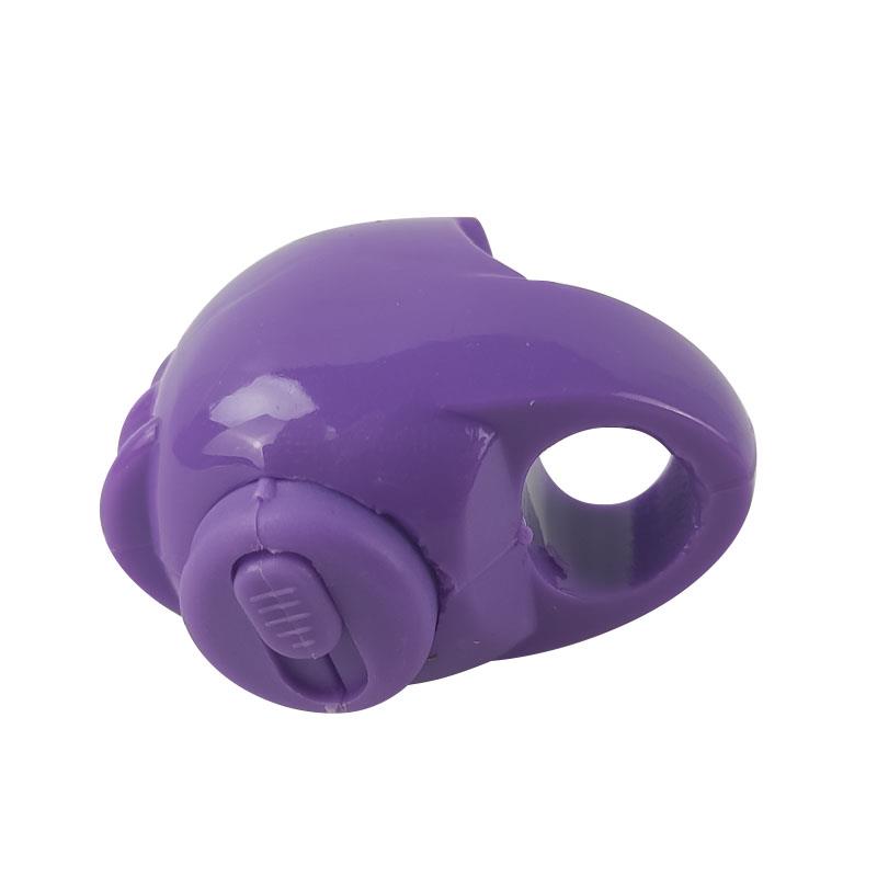 A-GUSTO - ANILLO PARA EL DEDO CON VIBRACIÓN PÚRPURA