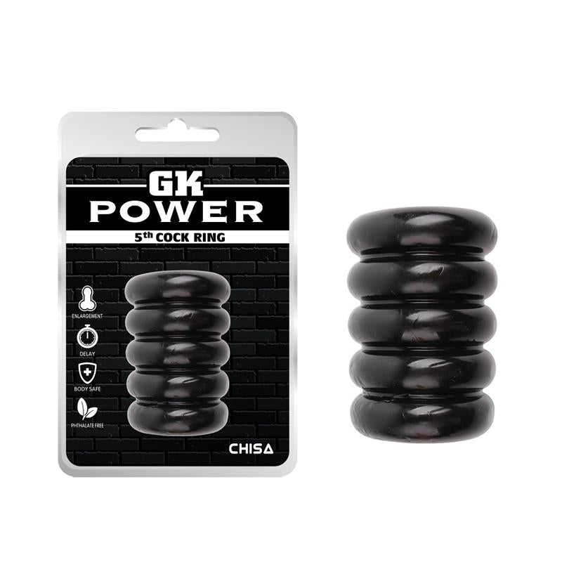 CHISA - ANILLO PARA EL PENE 5TH COCK RING