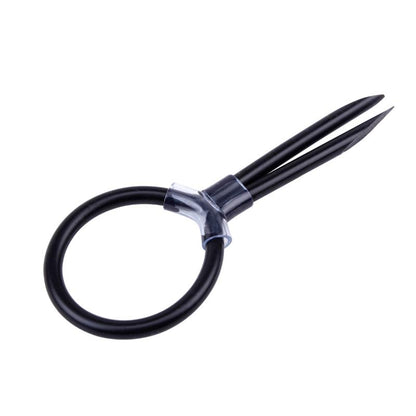 CHISA - ANILLO PARA EL PENE AJUSTABLE STUD SILICONA NEGRO