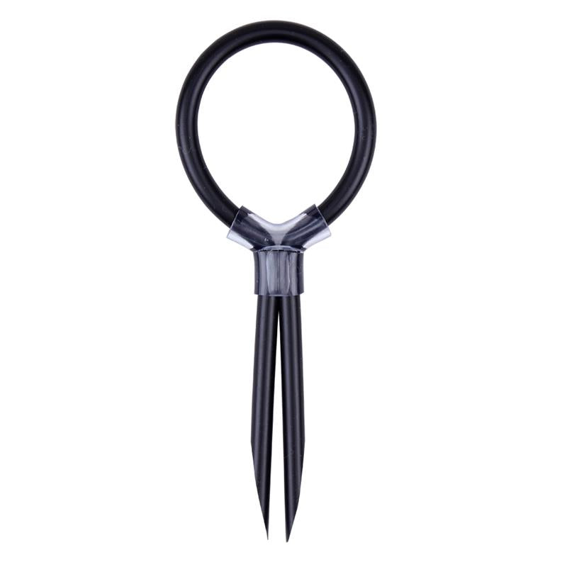 CHISA - ANILLO PARA EL PENE AJUSTABLE STUD SILICONA NEGRO