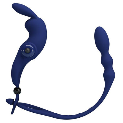 PRETTYLOVE - ANILLO PARA EL PENE CON CADENA ANAL