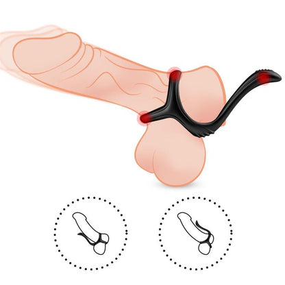 URBAN SKY - ANILLO PARA EL PENE CON ESTIMULACIÓN PERIANAL