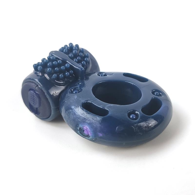 A-GUSTO - ANILLO PARA EL PENE CON VIBRACIÓN AZUL