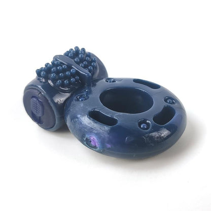 A-GUSTO - ANILLO PARA EL PENE CON VIBRACIÓN AZUL