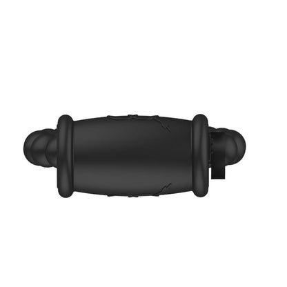 A-GUSTO - ANILLO PARA EL PENE CON VIBRACIÓN NEGRO