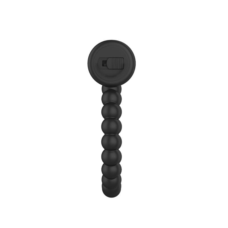 A-GUSTO - ANILLO PARA EL PENE CON VIBRACIÓN NEGRO