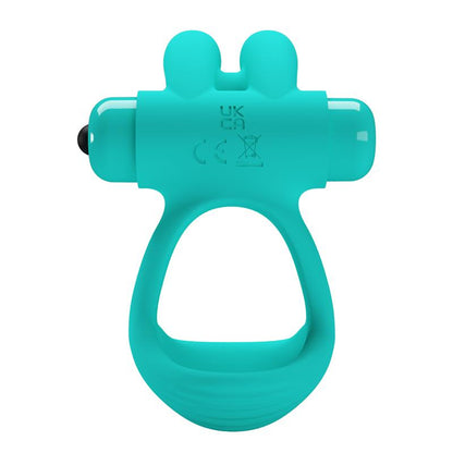 PRETTYLOVE - ANILLO PARA EL PENE CON VIBRACIÓN PASSIONATE DANTE VERDE